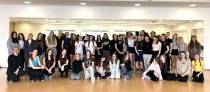 Víkendové soustředění žáků TO V. Šprlákové-Pukové a L. Turkové v Jesenici. Za žákyněmi přijela i lektorka z taneční konzervatoře v Praze, paní Jitka Tůmová.